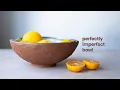 Making a handbuilt ceramic bowl slab technique