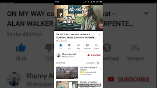 Download ON MY WAY versi sholawat wajib segar bagi orang Islam💯👍 MP3