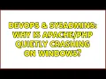 DevOps SysAdmins Why is quietly crashing on Windows 2 Solutions