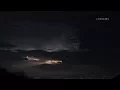 Lightning Jurupa Valley RAW FOOTAGE
