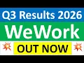 WeWork q3 results 2026 WeWork results today WeWork Share News WeWork Share latest news today