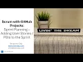 Scrum with GitHub Projects Sprint Planning - Add User Stories to the Sprint Demo
