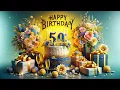50th Birt ay Song Sing Along 2024 BEST HAPPY BIRT AY SONG 50 YEARS OLD