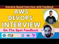 AWS DevOps Engineer Mock Interview with Feedback Containers Docker CKA Kubernetes GitOps