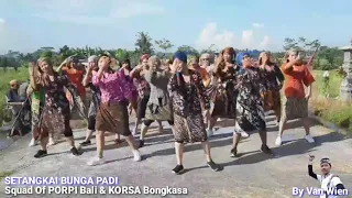 Download Petani Milenial | Setangkai Bunga Padi |By Van Wien - Rike Yukenie Squad PORPI Bali \u0026 KORSA Bongkasa MP3