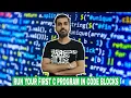Run your first C program in Code Blocks