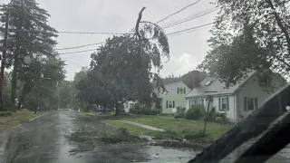 Severe weather causes damage across Southern Maine