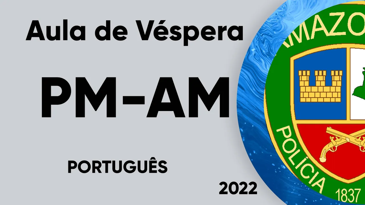 AULA DE VÉSPERA PM AM - PORTUGUÊS (FGV)