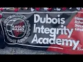 Dubois Integrity Academy Eagles Band perform in the Martin Luther King Day parade in Fayetteville Ga