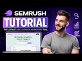Semrush Full Tutorial for Beginners 2026 Step-by-Step