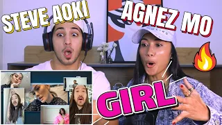 Download Steve Aoki - GIRL feat. AGNEZ MO \u0026 Desiigner (Official Video) - REACTION MP3