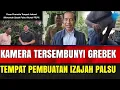 Download Lagu KAMERA TERSEMBUNYI, GREBEK MARKAS PEMBUATAN IZAJAH PALSU.