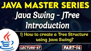 Java Swing JTree Introduction Part-14 How to create a tree structure using java swing