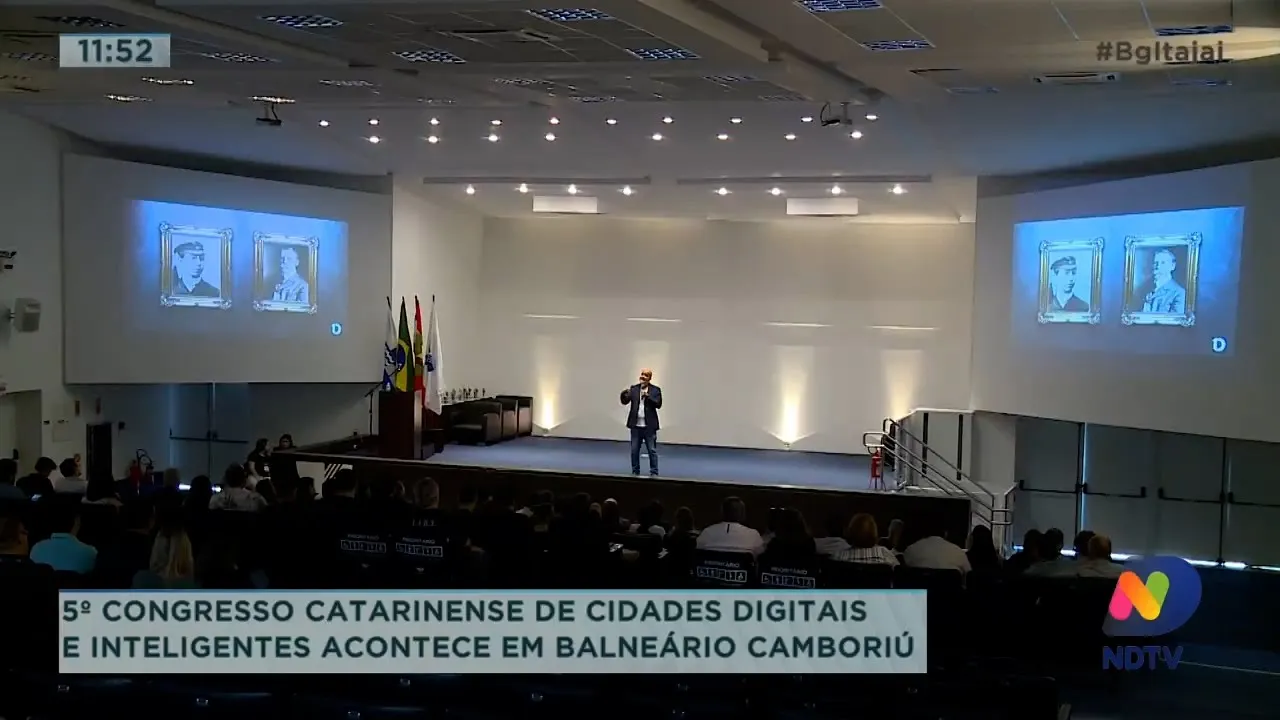 Quinto congresso Catarinense de Cidades Digitais e Inteligentes em Balneário Camboriú
