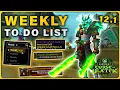 Everything to do this WEEK on 12 1 Launch for WoW Midnight
