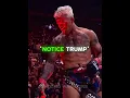 Oliveira IGNORED TRUMP