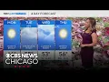 Chicago weather Sunny breezy mild Monday