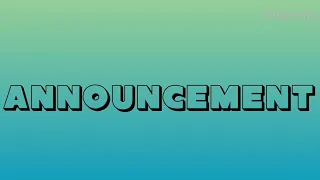 Announcement Only Oakley