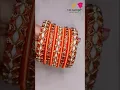Download Lagu Bright like sunshine 🤩 Bold like orange 🧡 #bangle #silkthreadbangles #diy #handcrafted