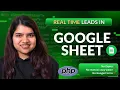 Get Website Leads Directly in Google Sheets using PHP