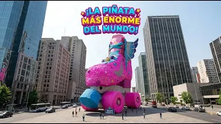 La Piñata más ENORME DEL MUNDO 🤯🌎