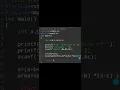 Programming Language Tutorial C Language Exercise 26
