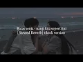 Download Lagu Batas senja - nanti kita seperti ini [Slowed Reverb + Filter] tiktok version use earphone
