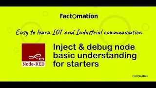 Node red - understanding Inject node and debug node