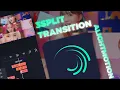 HOW TO 3 split slide ALIGHT MOTION TUTORIAL