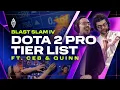 Ceb Quinn RANK Former Teammates BLAST Slam Dota 2 Pro Tier List