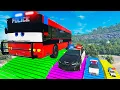 Lagu Big and Small Cars vs Slide Colors with Chrismas day – Police Cars Rescue Small Cars – BeamNG.Drive