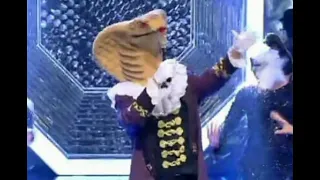 كوبرا إيهاب توفيق يغني ولا واحد ولا مية برنامج The Masked Singer انت مين Subscribe Please 