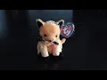 TY Beanie Baby 2002 SCARED-E CAT PLUSH REVIEW