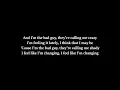 Falling in Reverse - Bad Guy [LYRICS] ft. Saraya