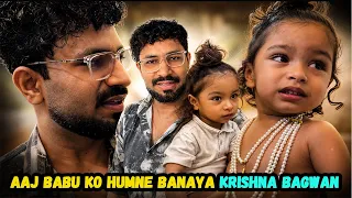 BABU AAJ HUA KRISHNA BAGWAN KA SHOOT | VJ PAWAN SINGH