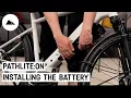 Canyon Pathlite ON SL How to install the Battery
