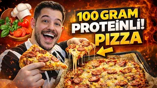 100 GRAM PROTEİNLİ PİZZAYI DENEDİM!! 🍕