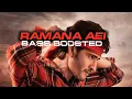 RAMANA AEI /Bass boosted 🥵/guntur Karam movie 🎬 use headphones 🎧