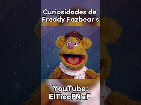 Curiosidades de Freddy Fazbear #fnaf #freddy #info