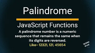 JavaScript Palindrome Mastery Pure Math vs String Methods