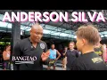 Your Hands are Knives Anderson Silva Teaches Bangtao MMA members his Philosophy on Striking
