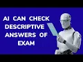 Automate Descriptive Answer Evaluation with Artificial Intelligence Eklavvya