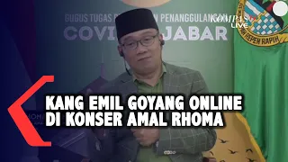 Download Saat Ridwan Kamil Goyang Online di Konser Amal Rhoma Irama MP3