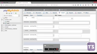Phpmyadmin Part 3 - Lecture 73 PHP Tutorial