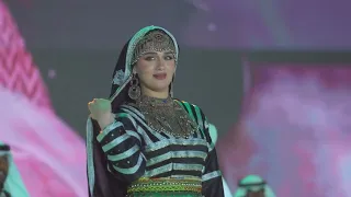 أوبريت هل العوجا حفل أهالي منطقة الجوف بمناسبة اليوم الوطني السعودي 94 