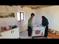 Download Lagu Installation of gas stove and water pipes by Abu with the help of his mother in the mountain hut 🏔️💧