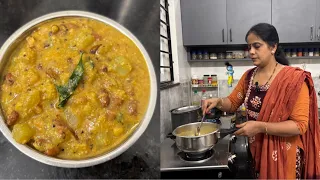 Side Dish For Rice And Chapathi Chow Chow Karamani Gravy Kootu 