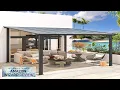 AECOJOY 10 x 10 Gazebo Wall Mounted Gazebos Pergola on Clearance Outdoor Review