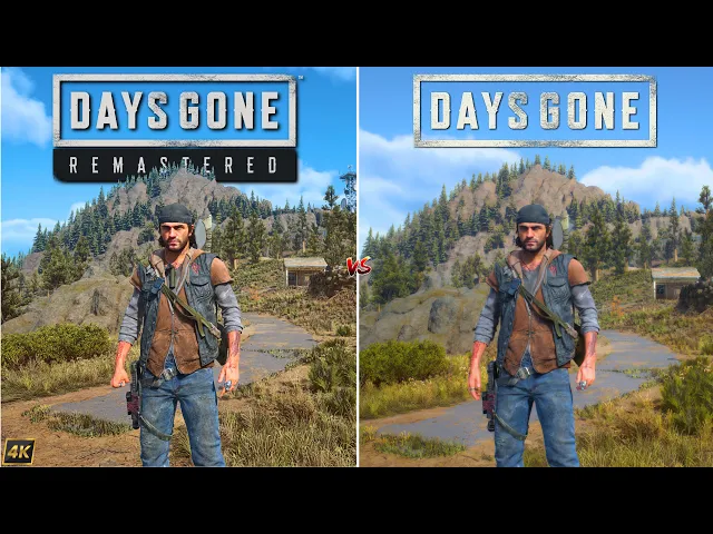 Days Gone Remastered vs Days Gone Original | PC | Graphics and Details Comparison