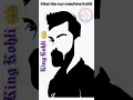 Virat the run machine Kohli Art python turtle